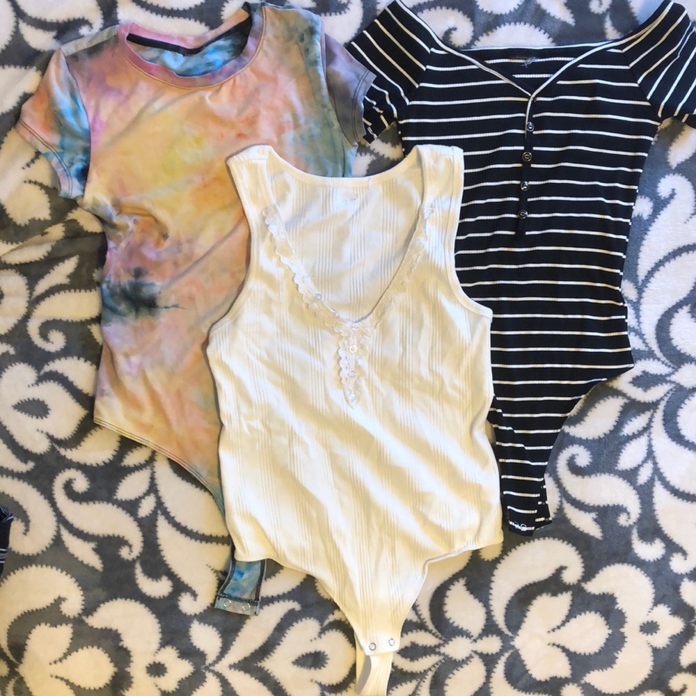 3womens xsmall bodysuits